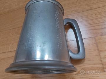 boccali birra inglesi peltro 