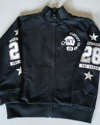 Felpa con zip Chicco taglia 5 anni