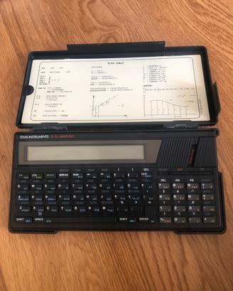 TI-74 BASICALC calcolatore programmabile vintage