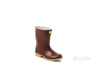 Stivale in gomma basso marrone Trento