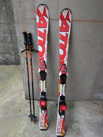sci da discesa bambino atomic redster 120 cm