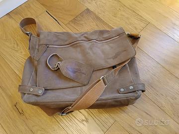 Borsa porta PC Rebels & Legends marrone chiaro