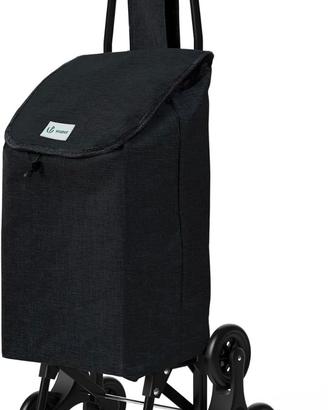 VOUNOT® Carrello Spesa con 3 Ruote per Saliscale,