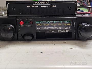 Radio Autovox + Amplificatore anni80