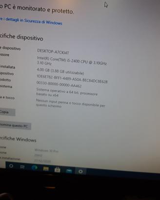 Dell Optiplex 790 con licenza w10 pro