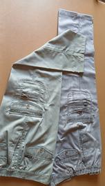 Due pantaloni uomo misto cotone 