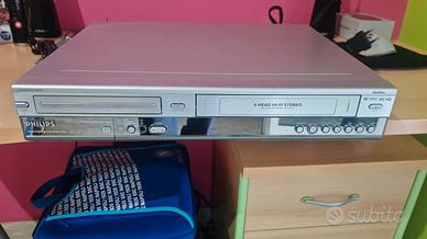 lettore Combo Philips DVD e VHS registra su DVD 