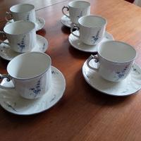 Set 6 tazze e piattini Villeroy & Boch