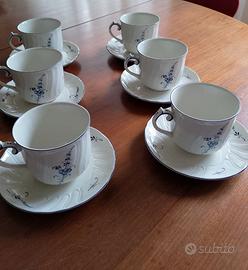 Set 6 tazze e piattini Villeroy & Boch