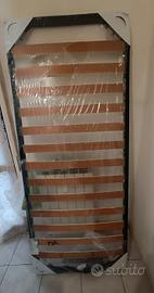 Rete singola a doghe ortopedica nuova