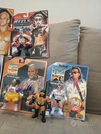 lotto WWE retro Action Figures-Nuove in scatola