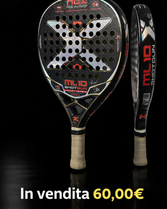 Racchetta padel professionale usata