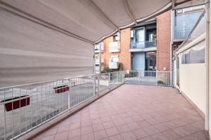 Asti - appartamento con 60 mq di terrazzo privato