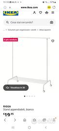 Carrello appendi abiti Ikea