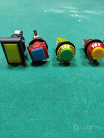 Pulsanti illuminanti Edierre per Cabinati Arcade