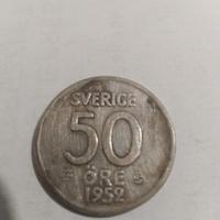 MONETA 50 ORE SVEZIA 