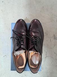 Stringate rosso bordeaux