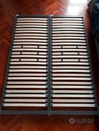 2 Rete a doghe 70x190cm (per letti da 140x190cm)