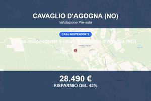 Immobile in asta di 328 m² con box auto a Cavaglio