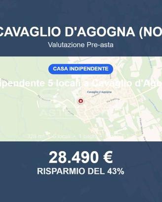 Immobile in asta di 328 m² con box auto a Cavaglio