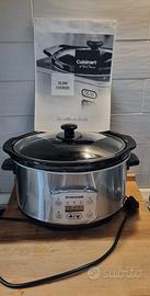 Pentola elettrica Slow cooker in ceramica e vetro