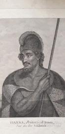 Stampa antica del Settecento 