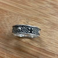 Anello uomo argento misura 22