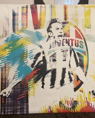 Quadro Alex Alessandro Del Piero juventus