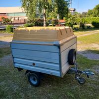 Carrello rimorchio auto Immatricolato, trasporto c