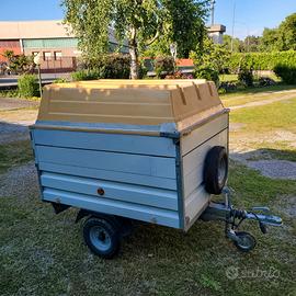 Carrello rimorchio auto Immatricolato, trasporto c