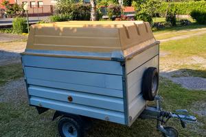 Carrello rimorchio auto Immatricolato, trasporto c