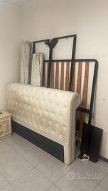 letto matrimoniale con contenitore