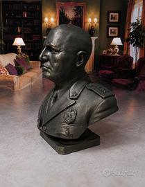 Benito Mussolini - Statua Busto Stile storico