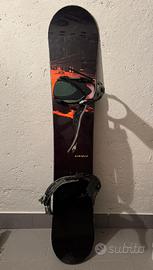 TAVOLA ELAN E ATTACCHI BURTON