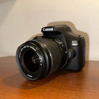 Fotocamera reflex Canon 2000D + Obbiettivo Tamron