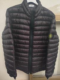 Giubbino piume d'anatra Stone Island, Garment Dyed