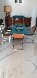 tavolo cristallo Tobia Scarpa