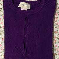 Vicolo maglione viola donna tg Unica S