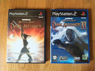 Giochi PS2 Baldur's Gate Dark Alliance I e II