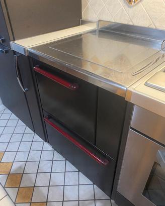 Cucina economica a legna