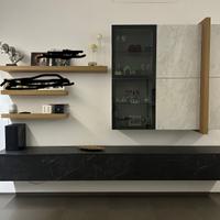 Parete attrezzata moderna