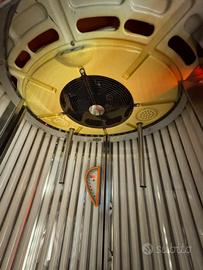 Doccia solare a bassa pressione 