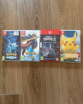 Giochi pokemon switch