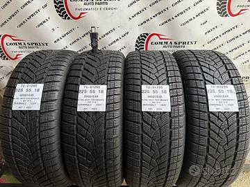 4 PNEUMATICI 225/55 R18 GOODYEAR INVERNALI