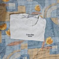maglietta a maniche corte calvin klein 