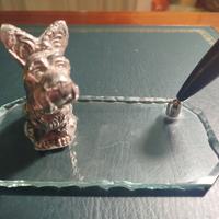 Portapenne da scrivania vintage anni 70 