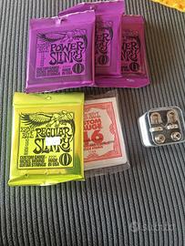 Corde Ernie Ball + S-locks 