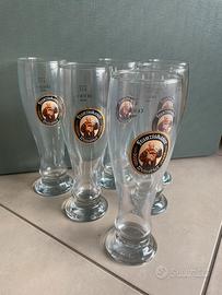 Set 6 bicchieri originali Franziskaner Weissbier