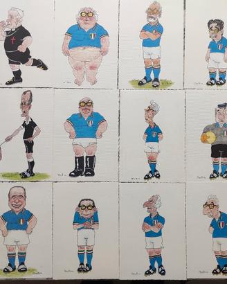 Forattini caricature 