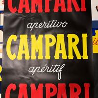 Campari manifesto originale pubblicitario